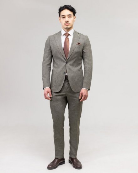 Костюм 2-ка Mazaltovman серый фактурный