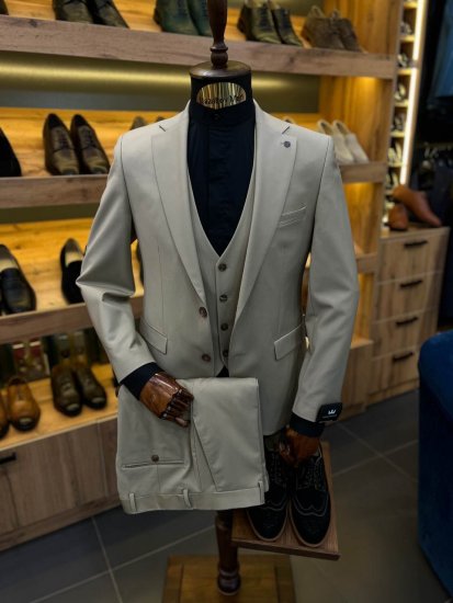 Костюм MAZALTOVMAN 3-ка премиум Бежевый