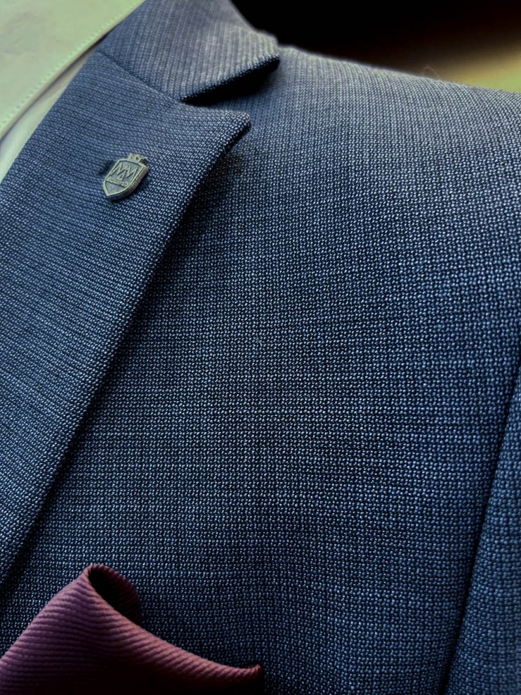 Костюм ФРК 3-ка Синий фактурный